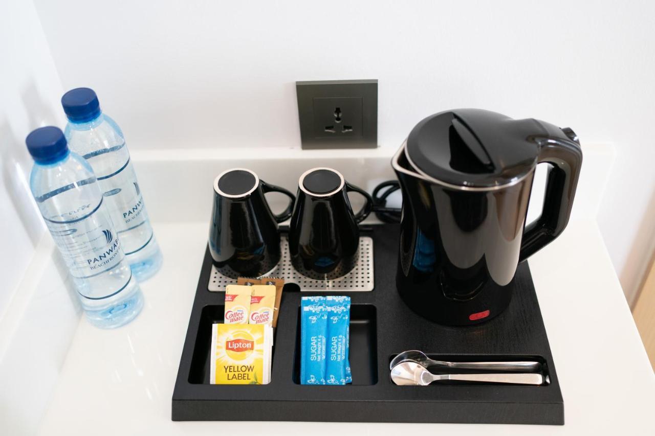 Panwaburi Beachfront Resort - SHA Extra Plus Exterior foto A kettle and tea tray in a hotel room